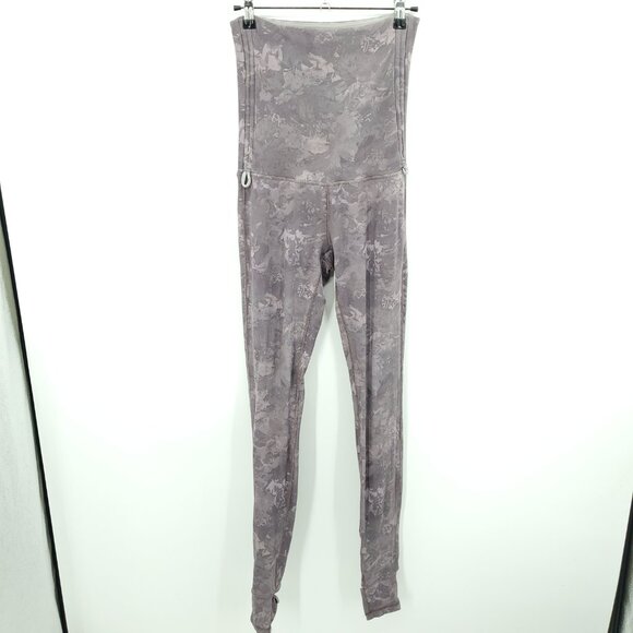 Lululemon Hug your Core Super High-Rise Tight 28" Sz M/8 Rejuvenate Dark Chrome - Picture 3 of 16